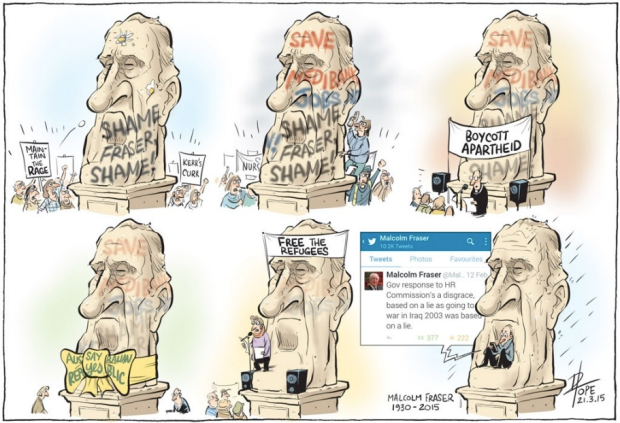 Pope, Canberra Times 21 Mar 2015